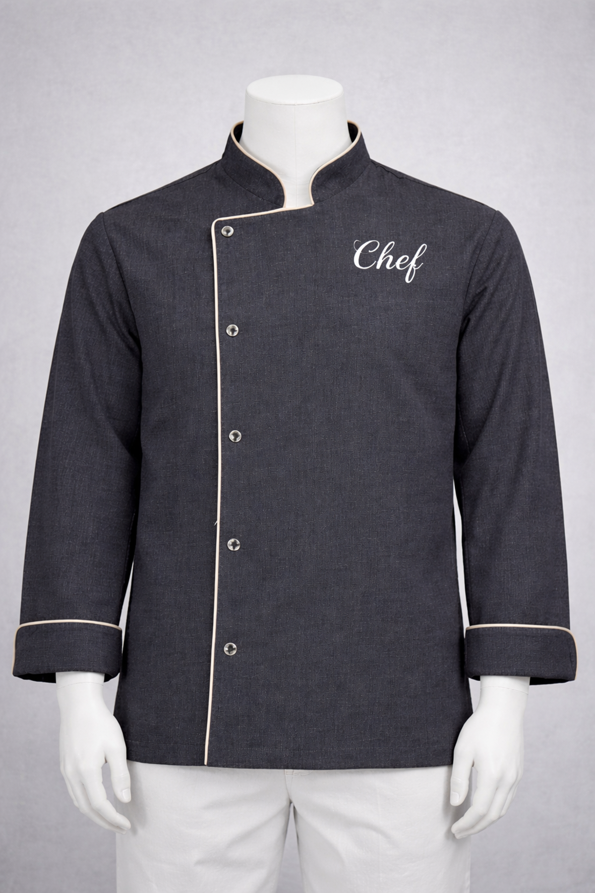 Chef Üniforma Füme Gri 