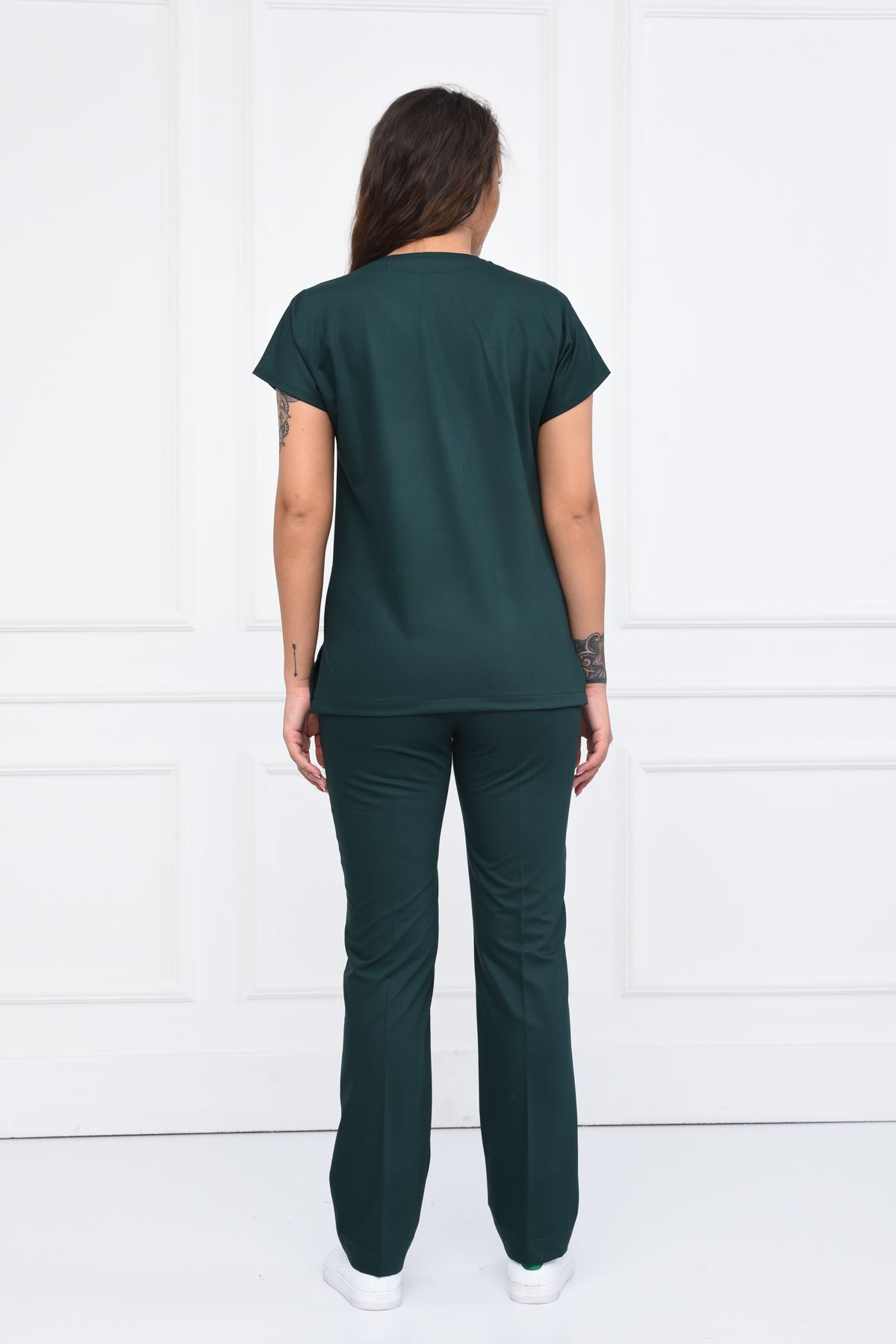 Nefmed Üniforma Greys Avcı Yeşili Kadın Takım