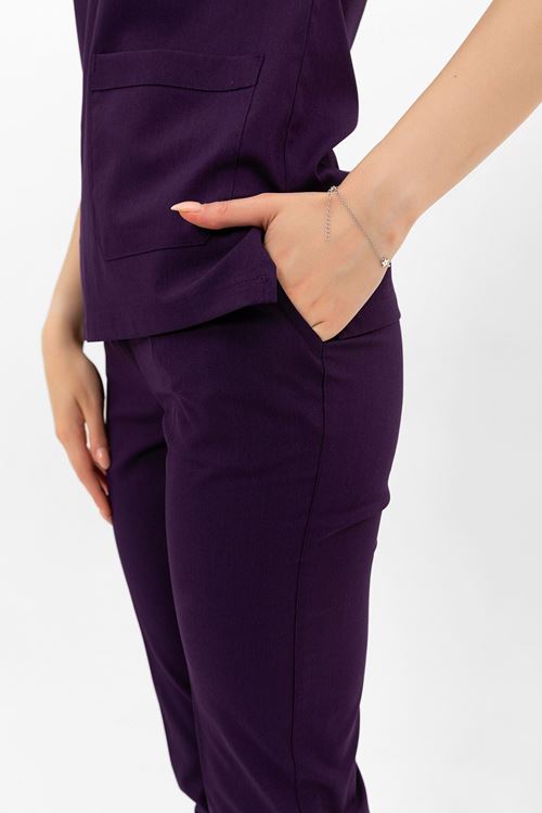 Nef Medikal Greys Mor Kadın Takım