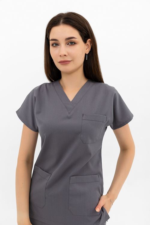 Nef Medikal Greys Gri Kadın Takım