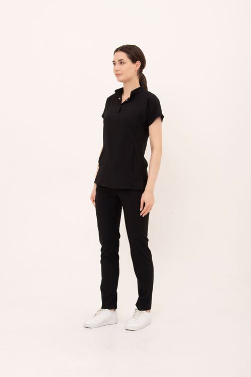 Nef Medikal Line Siyah Kadın Takım