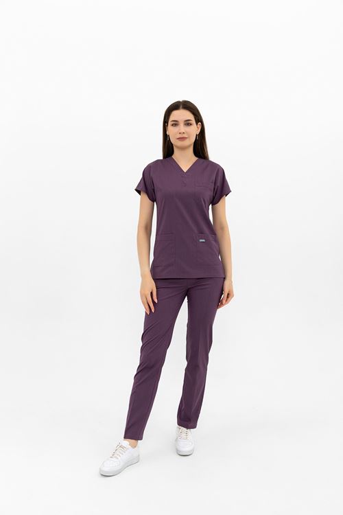 Nef Medikal Greys Leylak Kadın Takım