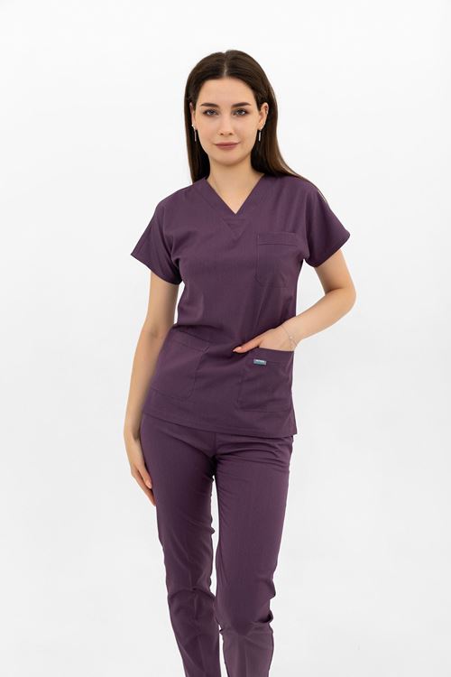 Nef Medikal Greys Leylak Kadın Takım