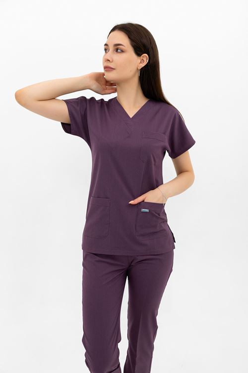 Nef Medikal Greys Leylak Kadın Takım