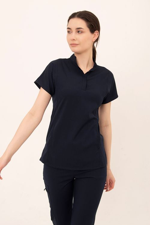 Nef Medikal Line Lacivert Kadın Takım