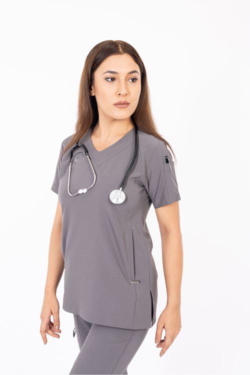 Nef Medikal Hood comfort Antrasit Gri Kadın Takım