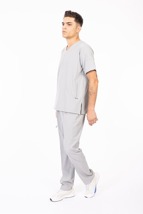 Nef Medikal Hood Comfort Bulut Gri Erkek Takım