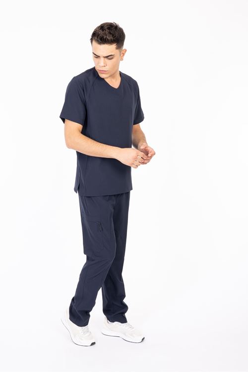 Nef Medikal Hood Comfort Lacivert Erkek Takım