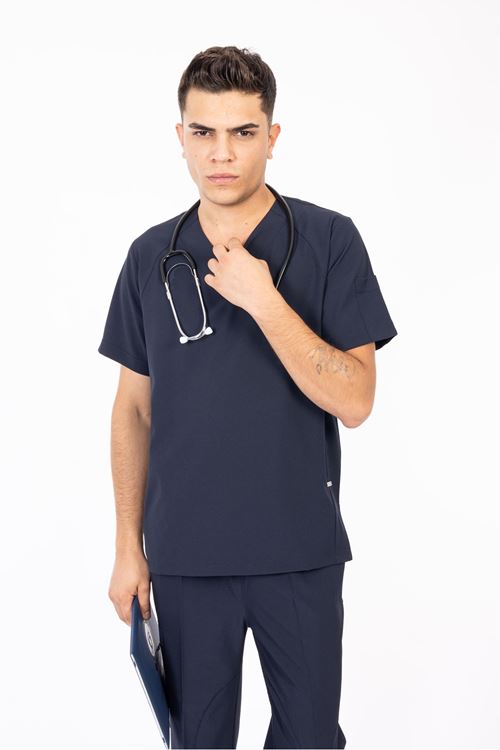 Nef Medikal Hood Comfort Lacivert Erkek Takım