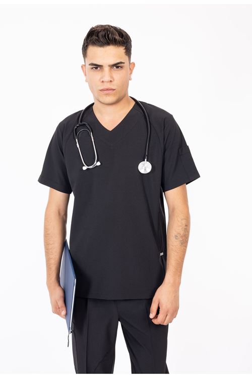 Nef Medikal Hood Comfort Siyah Erkek Takım