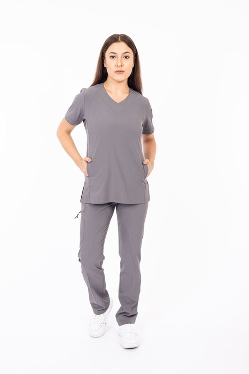 HOOD COMFORT ANTRASİT GRİ BAYAN TAKIM.