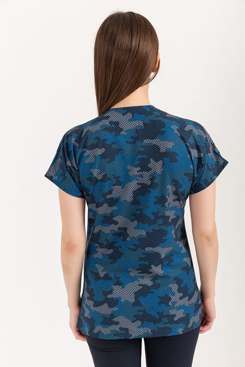 NEF GREYS KAMUFLAJ DESENLİ TEK ÜST