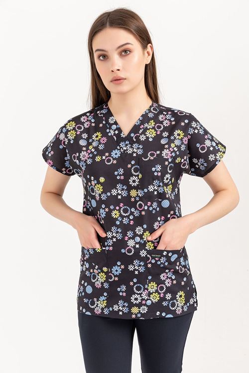 NEF GREYS KAR DESENLİ TEK ÜST