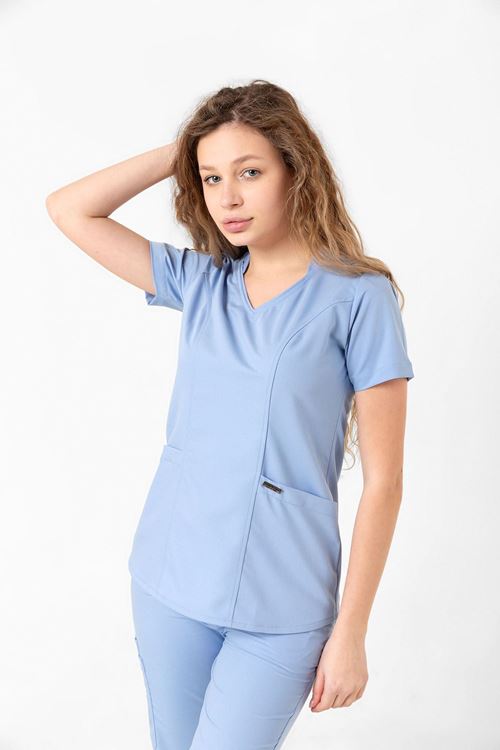 BUTTERFLY COLLAR TAKIM BEBE MAVİ