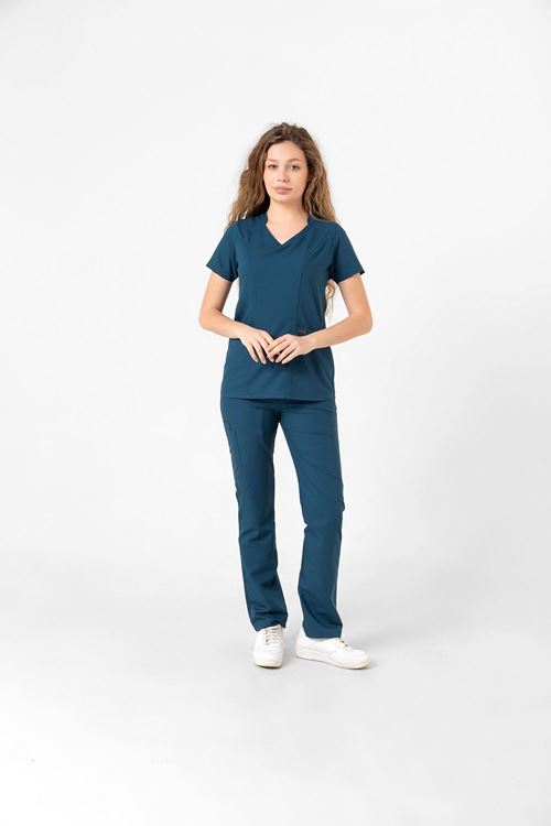 BUTTERFLY COLLAR TAKIM PETROL YEŞİLİ