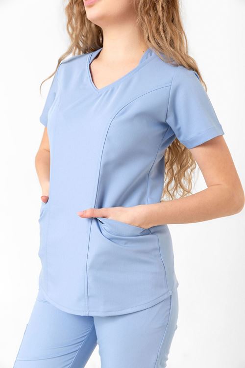 BUTTERFLY COLLAR TAKIM BEBE MAVİ