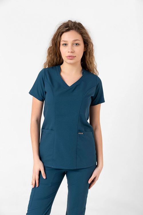 BUTTERFLY COLLAR TAKIM PETROL YEŞİLİ