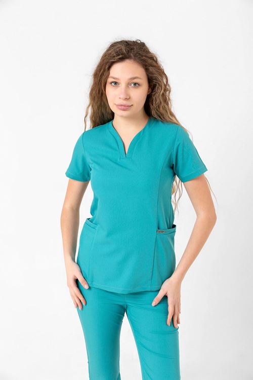 DROP COLLAR TAKIM TURKUAZ YEŞİLİ