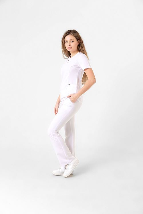 DROP COLLAR TAKIM BEYAZ