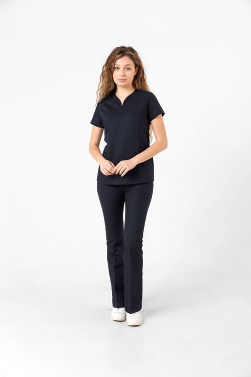 DROP COLLAR TAKIM LACİVERT