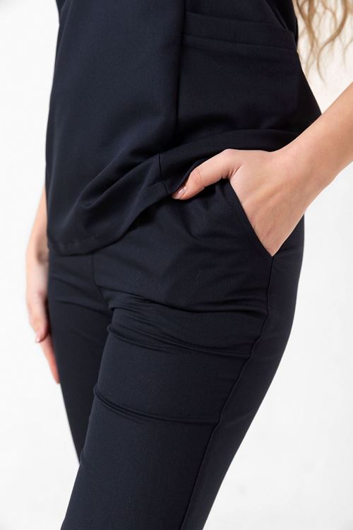 DROP COLLAR TAKIM LACİVERT