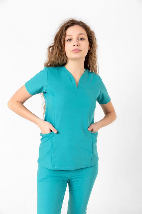 DROP COLLAR TAKIM TURKUAZ YEŞİLİ