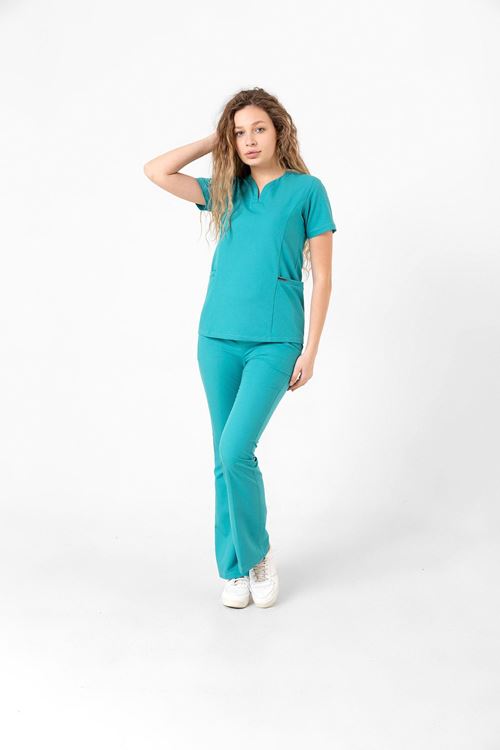 DROP COLLAR TAKIM TURKUAZ YEŞİLİ