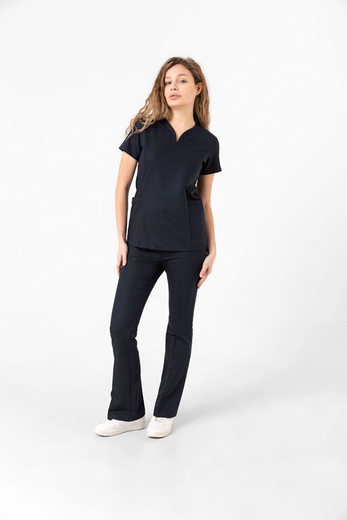 DROP COLLAR TAKIM LACİVERT