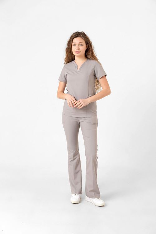 DROP COLLAR TAKIM KUM GRİ