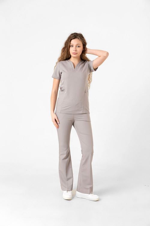 DROP COLLAR TAKIM KUM GRİ