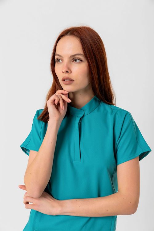 Nef Medikal New Line Turkuaz Yeşili Kadın Takım