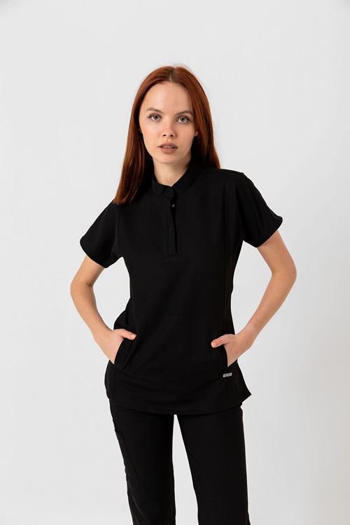 Nef Medikal New Line Siyah Kadın Takım