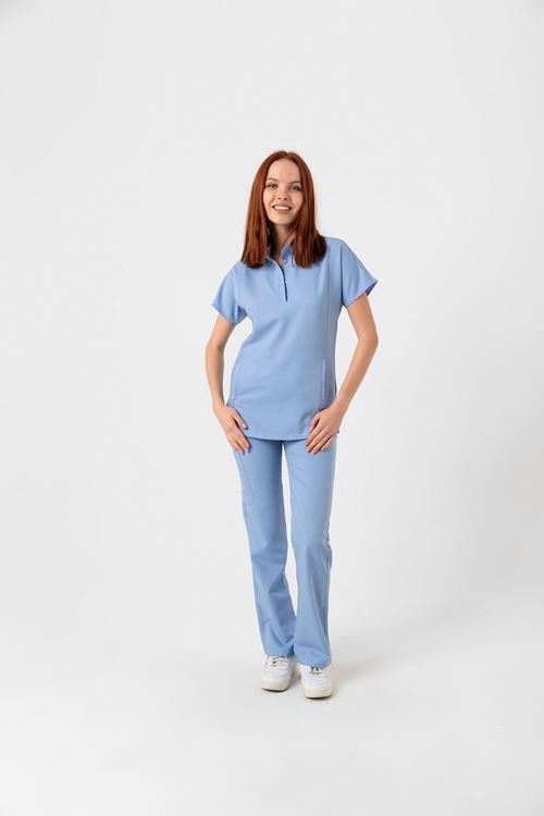 Nef Medikal New Line Bebe Mavi Kadın Takım