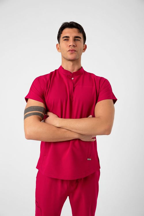 Nef Medikal New Line Fuşya Erkek Takım