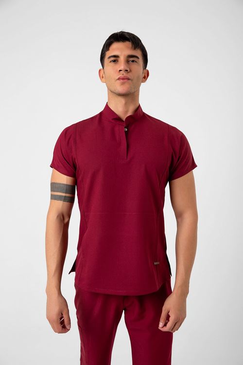 Nef Medikal New Line Bordo Erkek Takım