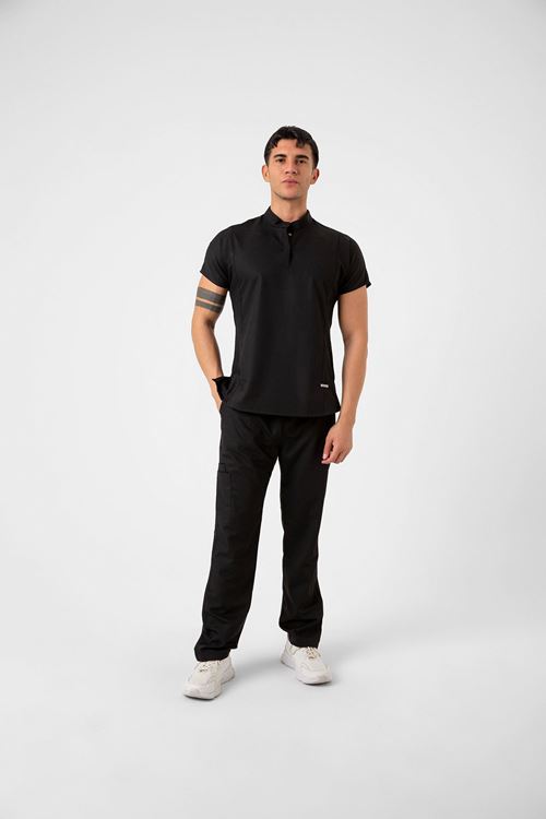 Nef Medikal New Line Siyah Erkek Takım