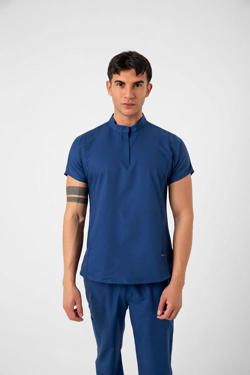 Nef Medikal New Line Petrol Mavi Erkek Takım