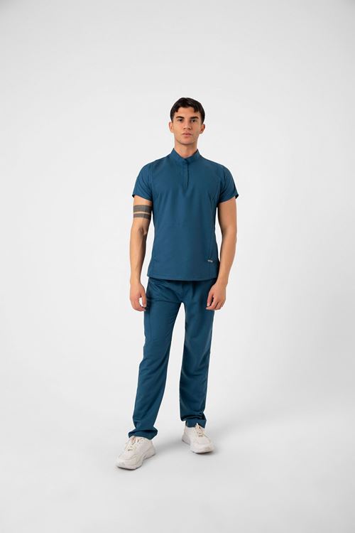 Nef Medikal New Line Petrol Yeşili Erkek Takım