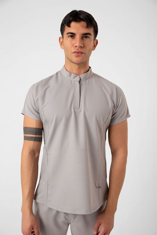 Nef Medikal New Line Bulut Gri Erkek Takım