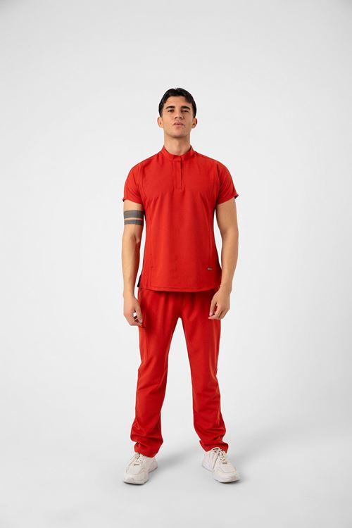 Nef Medikal New Line Kırmızı Erkek Takım