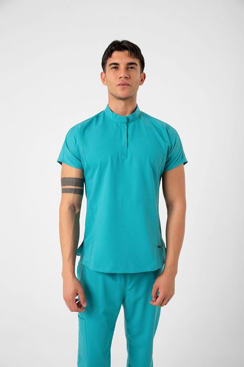 Nef Medikal New Line Turkuaz Yeşili Erkek Takım