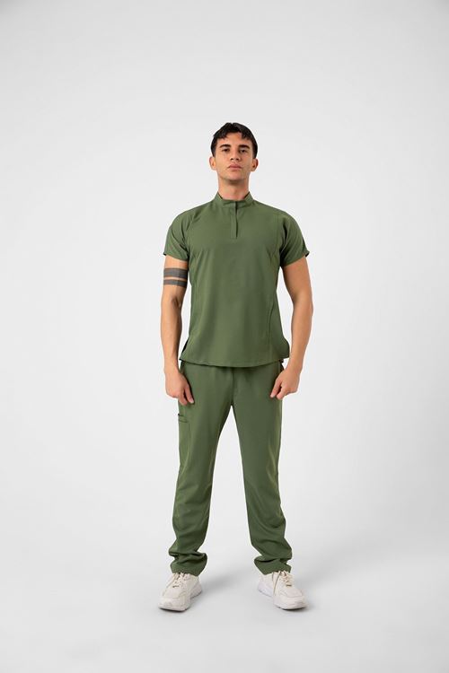 NEW LİNE ERKEK TAKIM KINA YEŞİLİ