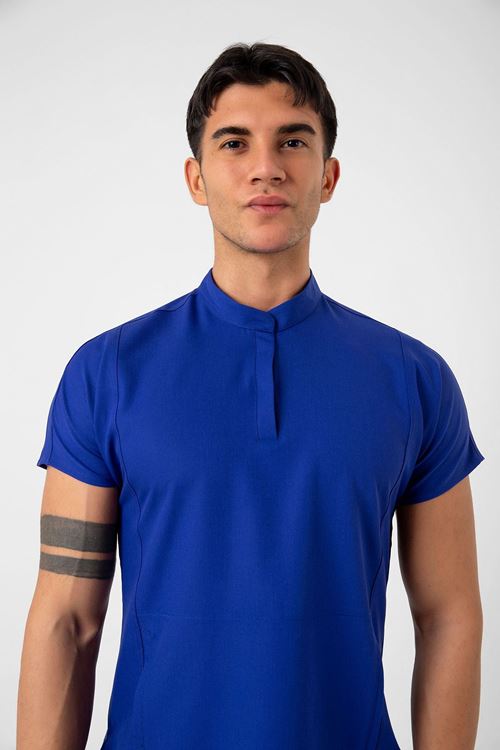 NEW LİNE ERKEK TAKIM SAKS MAVİ