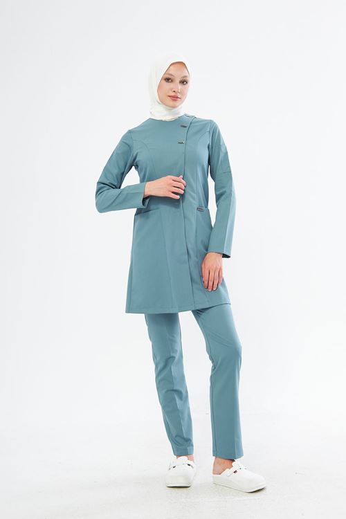 Nef Medikal Elegance Açık Küf Tesettür Takım