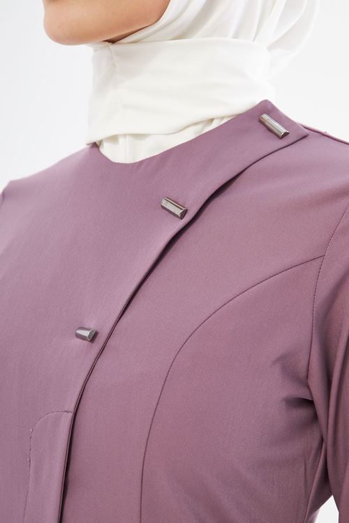 Nef Medikal Elegance Leylak Tesettür Takım