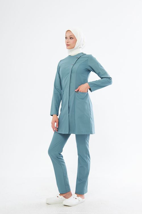 Nef Medikal Elegance Açık Küf Tesettür Takım