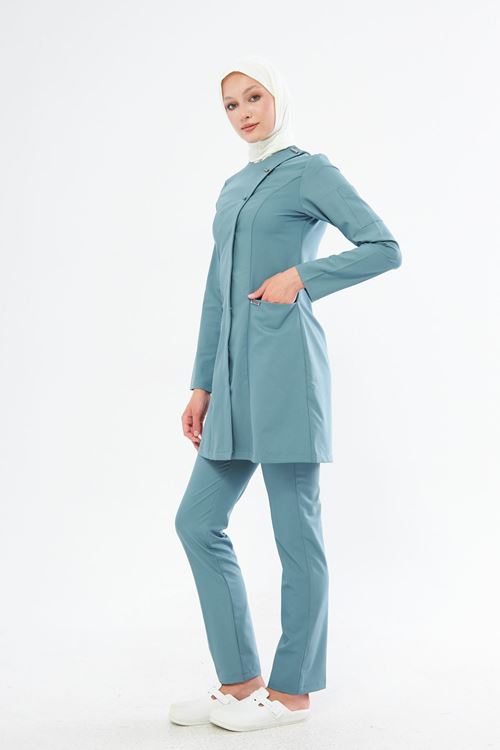 Nef Medikal Elegance Açık Küf Tesettür Takım