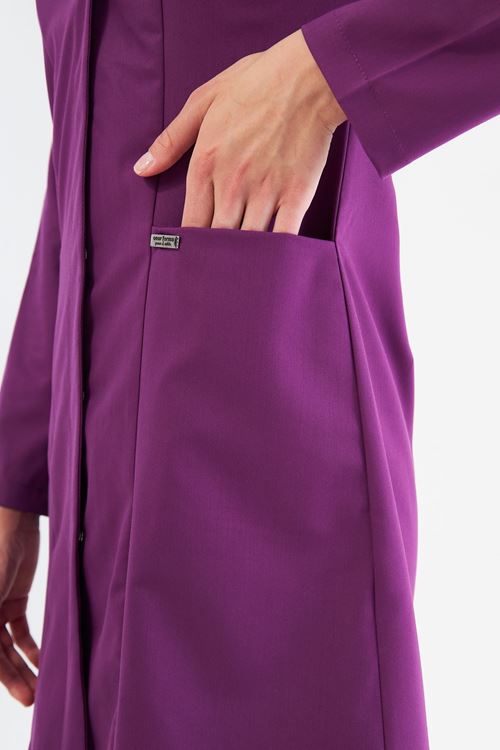 Nef Medikal Elegance Eflatun Tesettür Takım