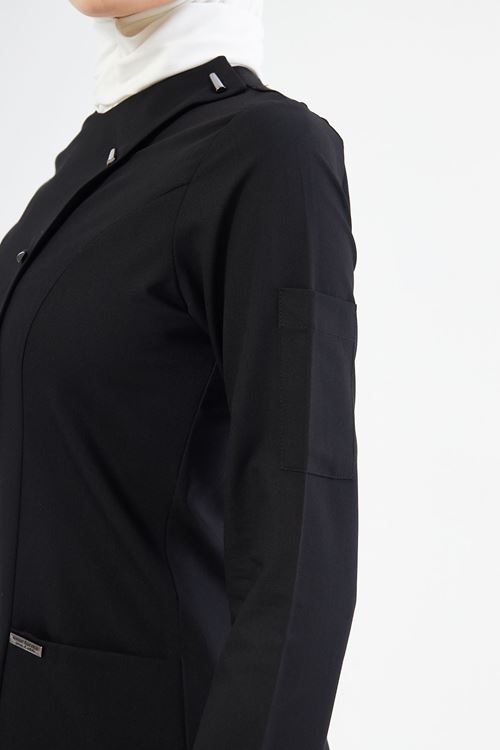 Nef Medikal Elegance Siyah Tesettür Takım