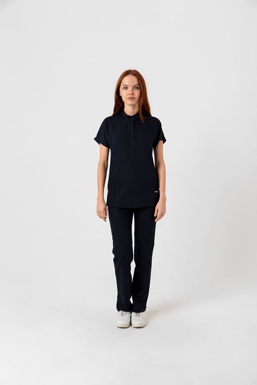 Nef Medikal New Line Lacivert Kadın Takım 